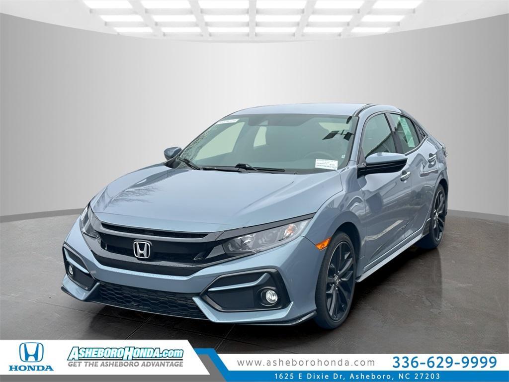 used 2021 Honda Civic car, priced at $21,000