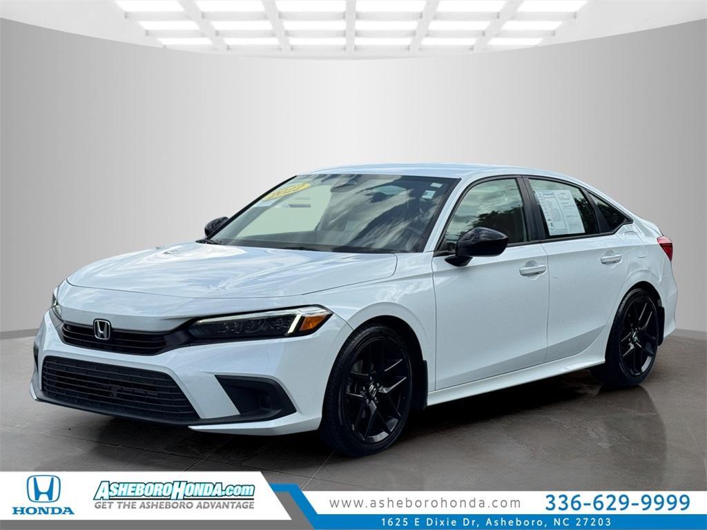 used 2022 Honda Civic car, priced at $21,500