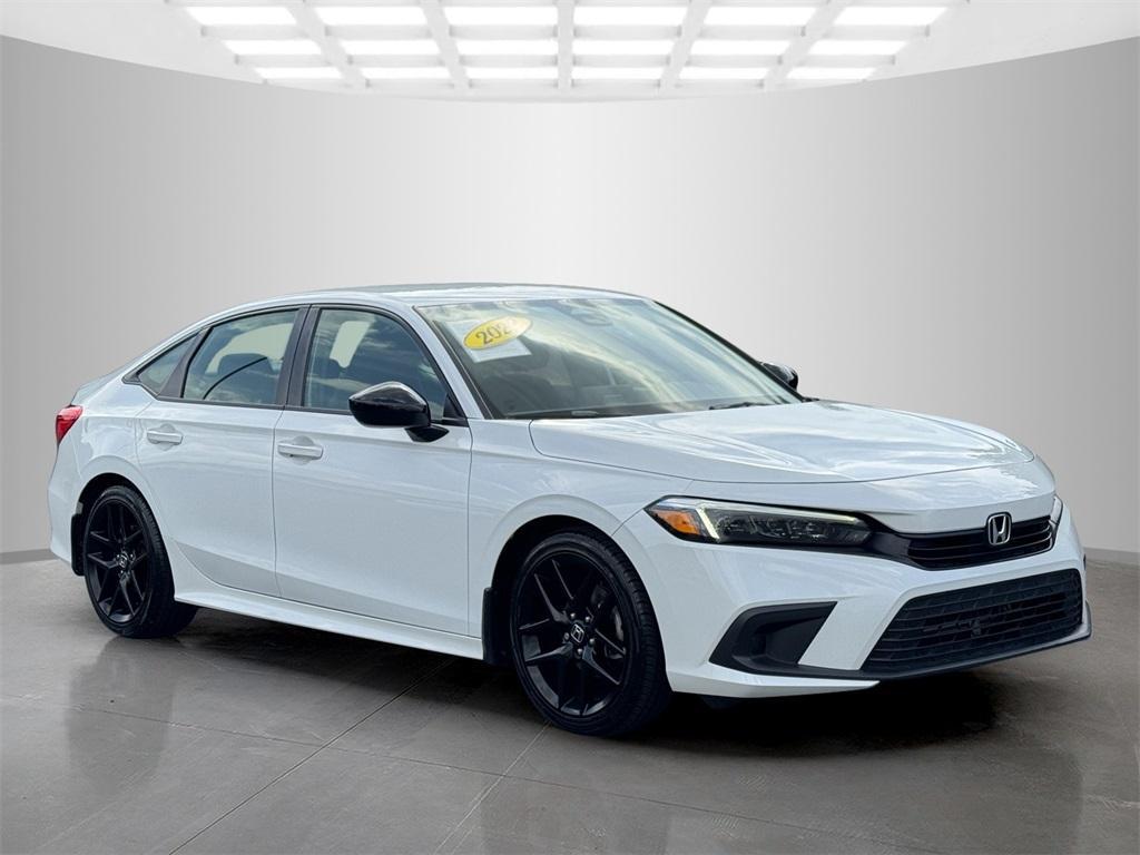 used 2022 Honda Civic car, priced at $22,000