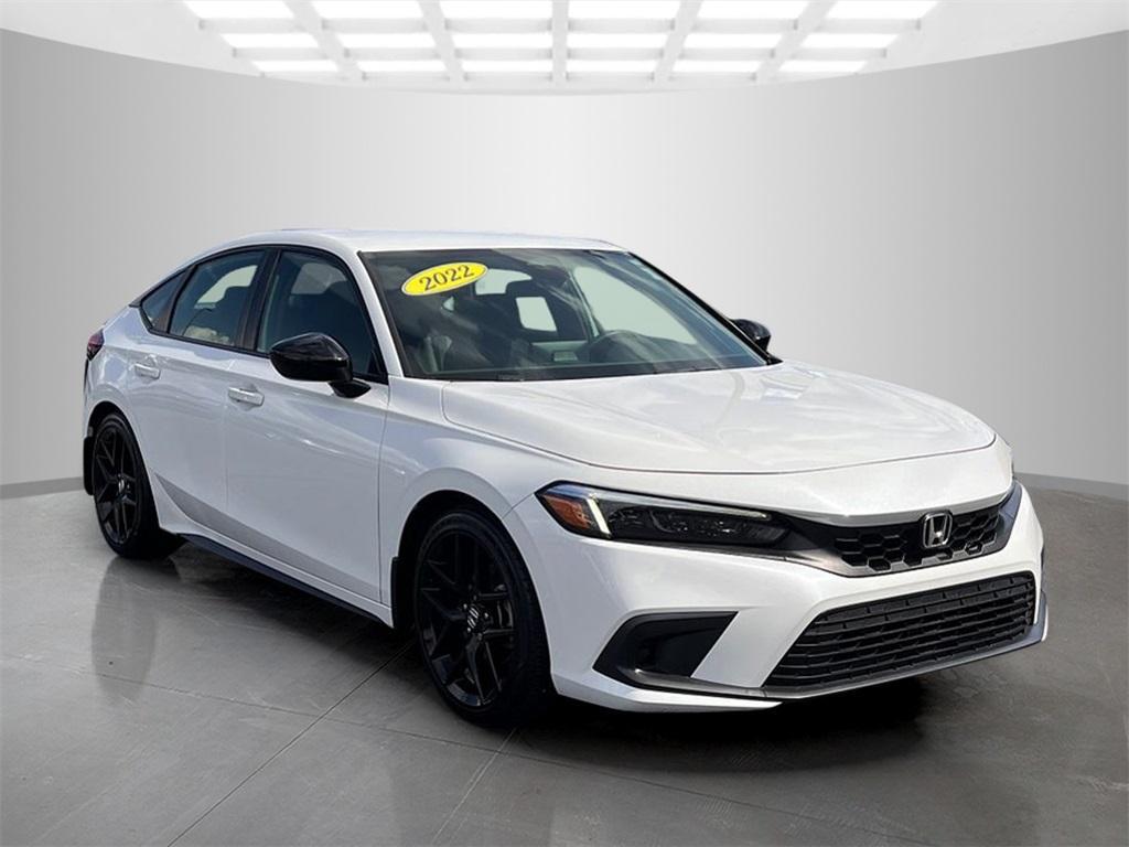 used 2022 Honda Civic car, priced at $23,500
