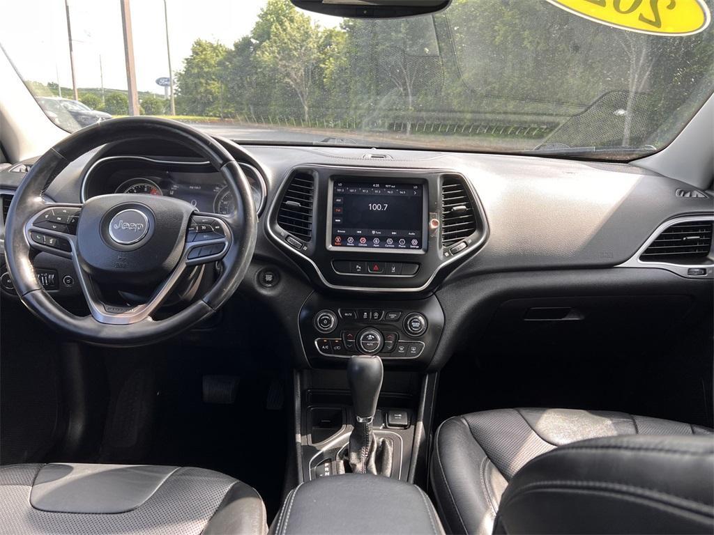 used 2021 Jeep Cherokee car, priced at $20,250