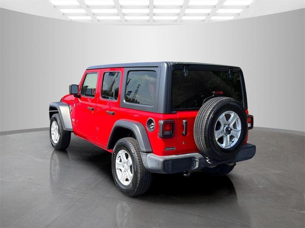 used 2020 Jeep Wrangler Unlimited car, priced at $26,250