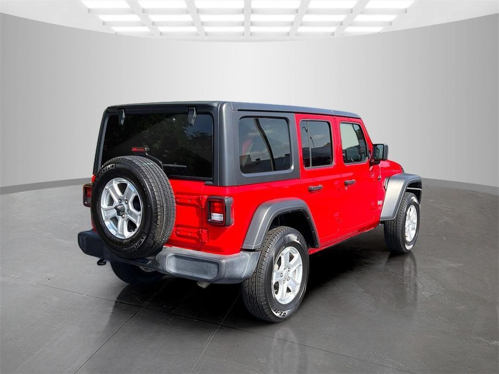 used 2020 Jeep Wrangler Unlimited car, priced at $26,250