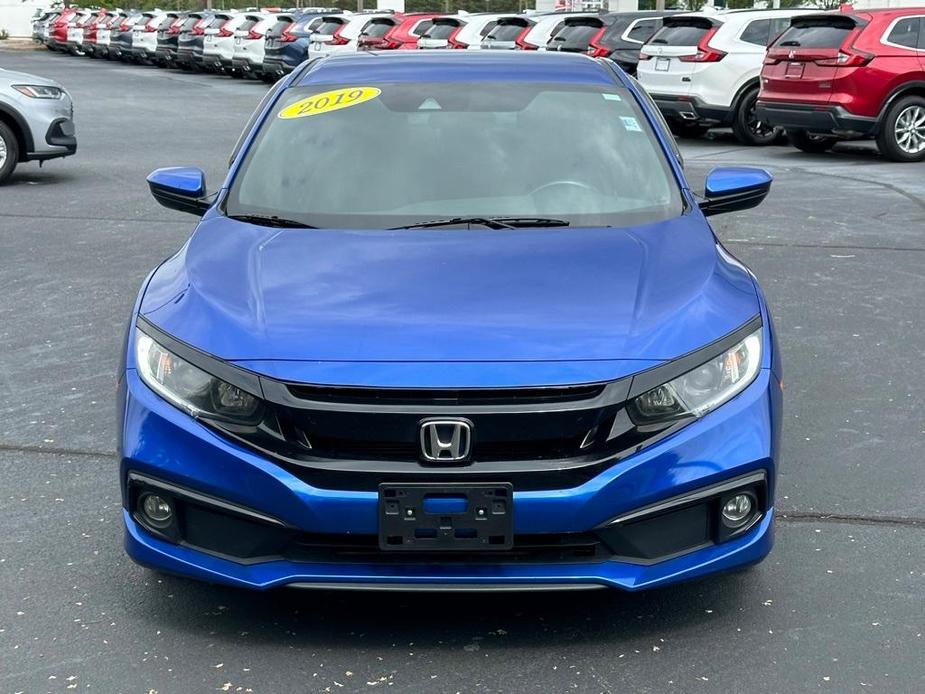 used 2019 Honda Civic car, priced at $19,500