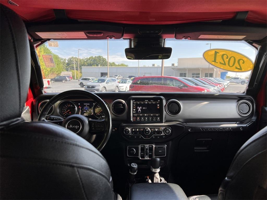 used 2021 Jeep Wrangler Unlimited car, priced at $26,750