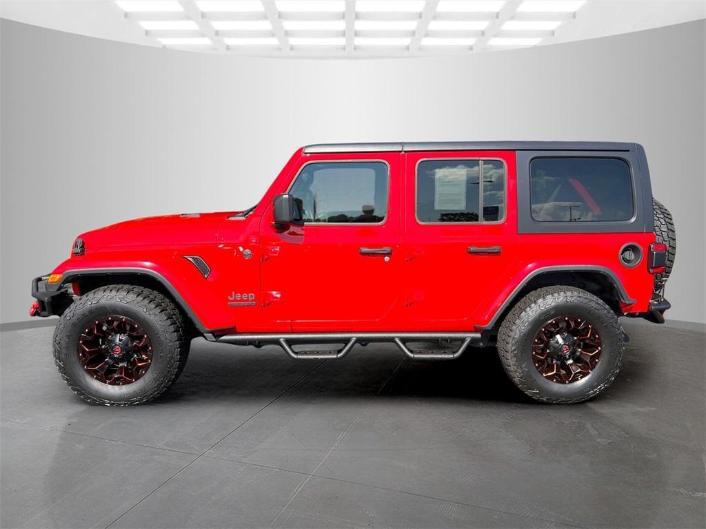 used 2021 Jeep Wrangler Unlimited car, priced at $26,750