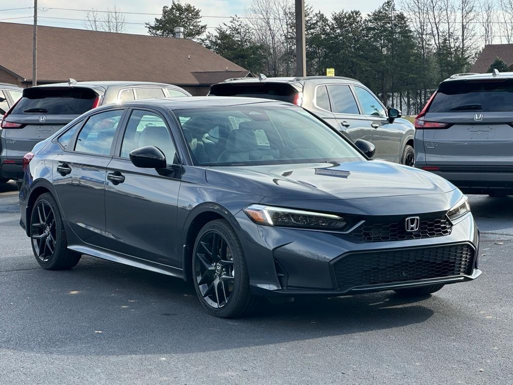 new 2025 Honda Civic Hybrid car, priced at $28,345