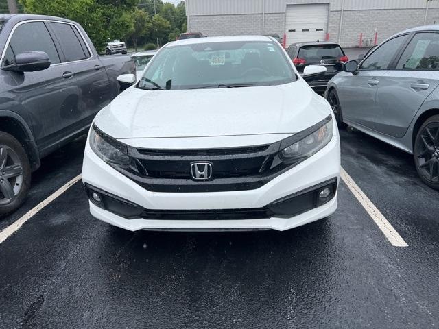 used 2021 Honda Civic car, priced at $18,500