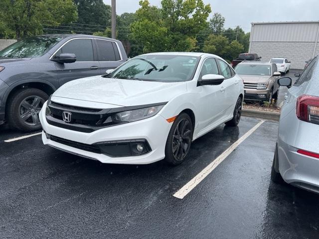 used 2021 Honda Civic car, priced at $18,500