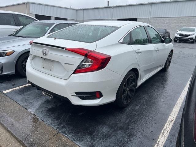 used 2021 Honda Civic car, priced at $18,500