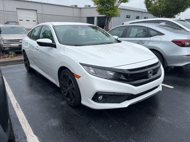 used 2021 Honda Civic car, priced at $18,500
