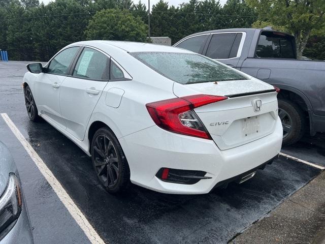 used 2021 Honda Civic car, priced at $18,500