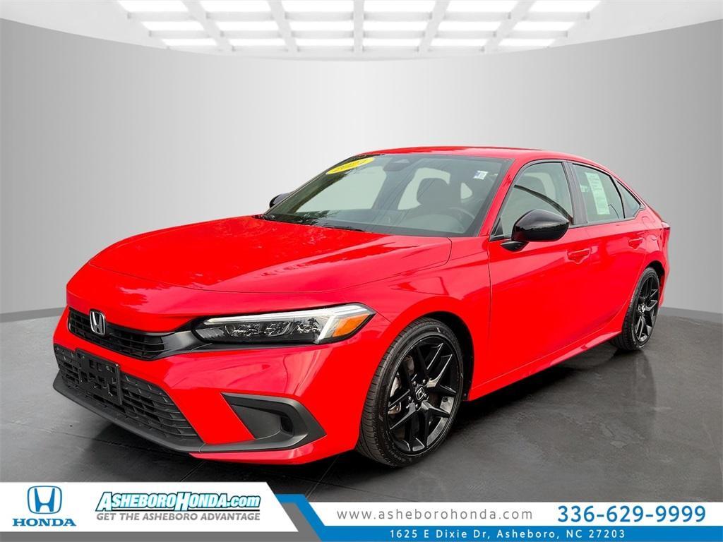 used 2024 Honda Civic car, priced at $24,250