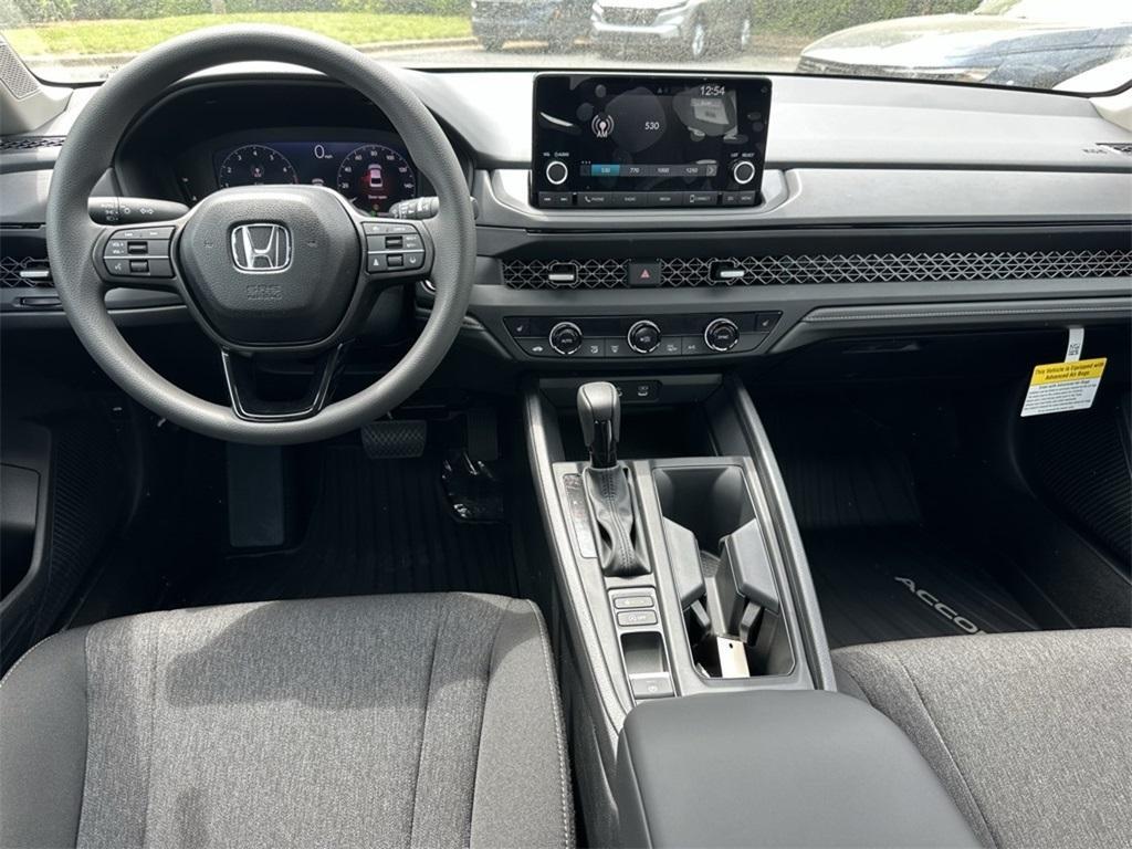 new 2025 Honda Accord car, priced at $29,210
