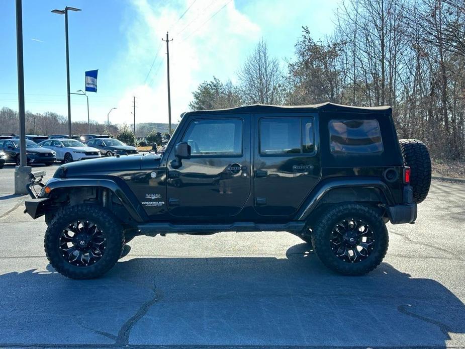 used 2015 Jeep Wrangler Unlimited car, priced at $19,500