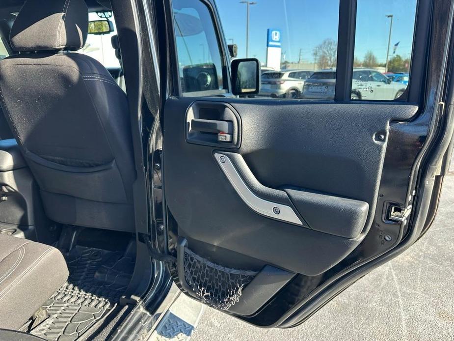 used 2015 Jeep Wrangler Unlimited car, priced at $19,500