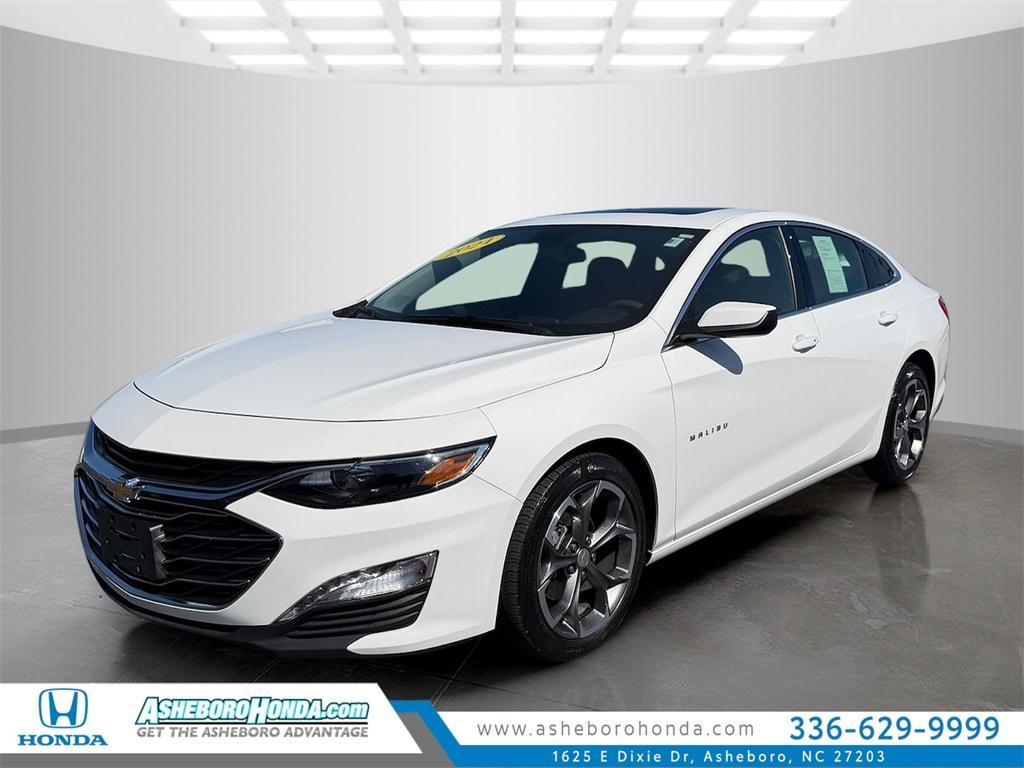 used 2024 Chevrolet Malibu car, priced at $19,250