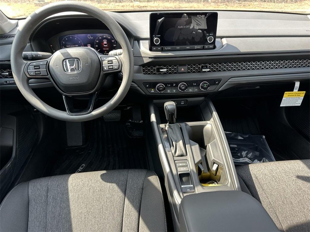 new 2025 Honda Accord car, priced at $29,210