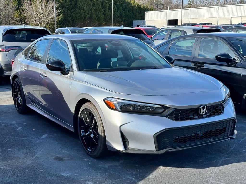 new 2025 Honda Civic car, priced at $25,400