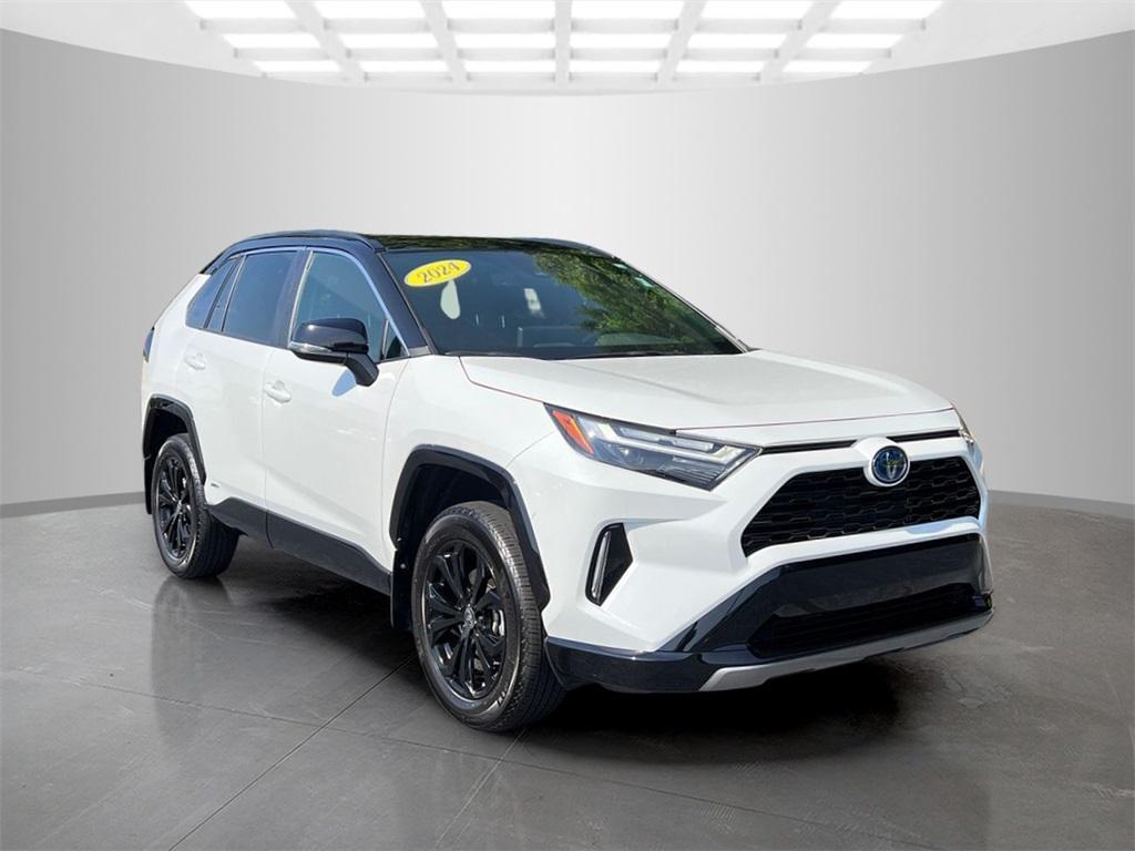 used 2024 Toyota RAV4 Hybrid car, priced at $38,000