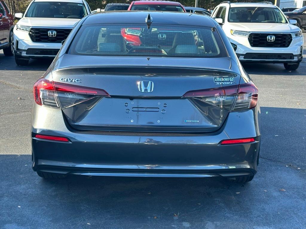 new 2025 Honda Civic Hybrid car, priced at $28,345