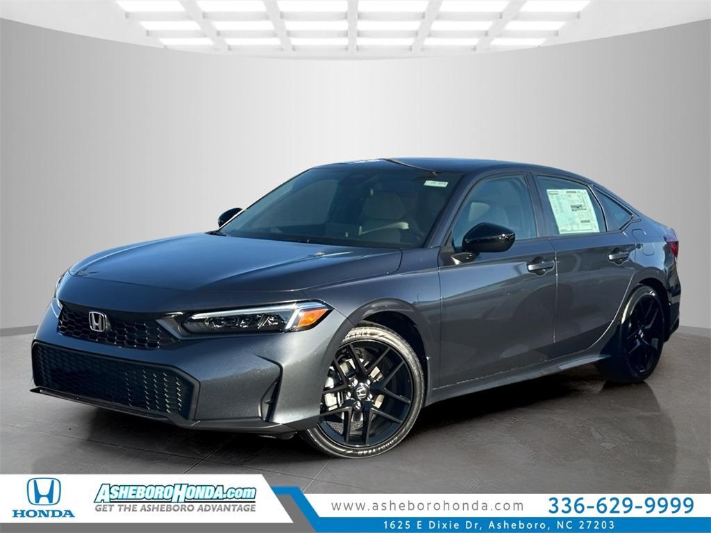 new 2025 Honda Civic Hybrid car, priced at $27,845