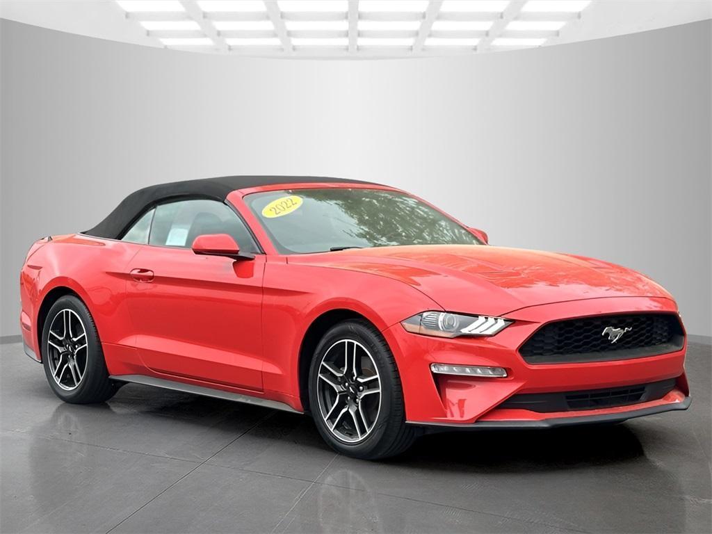used 2022 Ford Mustang car, priced at $22,500