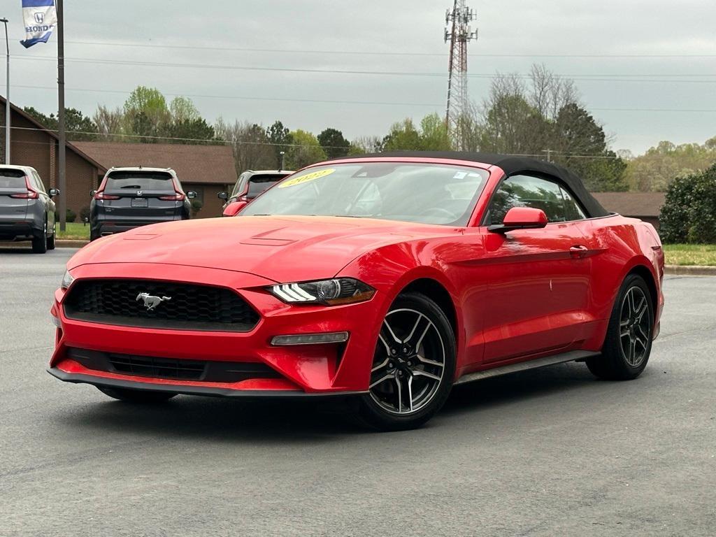 used 2022 Ford Mustang car, priced at $23,250