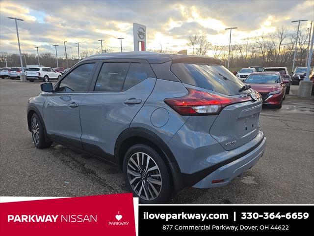 used 2021 Nissan Kicks car, priced at $18,400