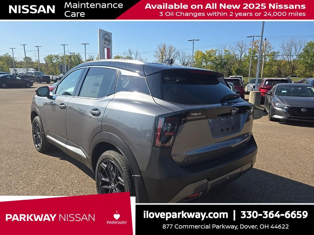 new 2025 Nissan Kicks car, priced at $28,944