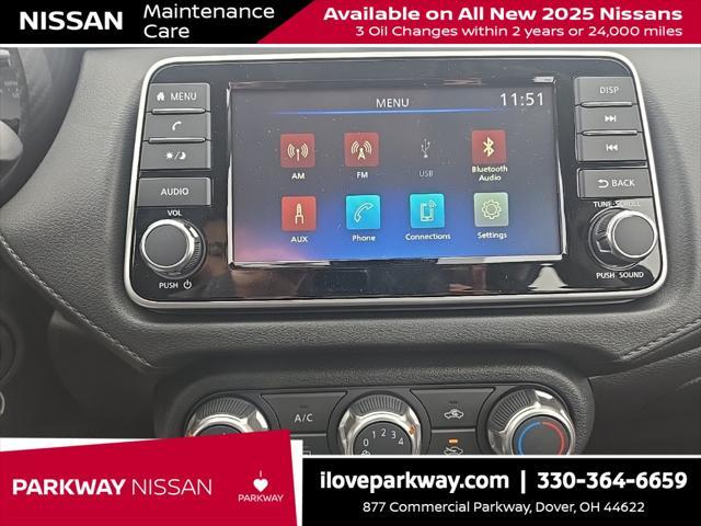 new 2025 Nissan Versa car, priced at $21,436