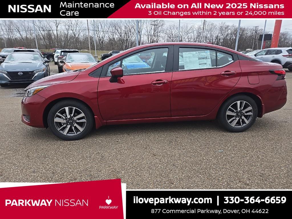 new 2025 Nissan Versa car, priced at $22,258