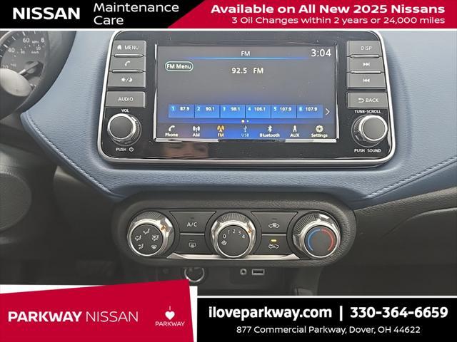 new 2025 Nissan Versa car, priced at $22,258