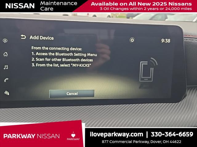new 2025 Nissan Kicks car, priced at $29,013