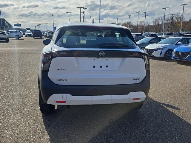 new 2025 Nissan Kicks car, priced at $25,160