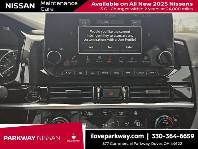 new 2025 Nissan Pathfinder car, priced at $44,002