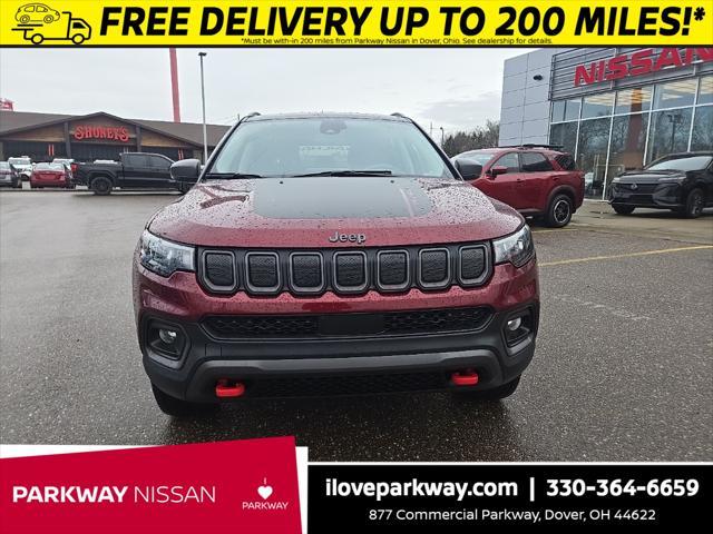 used 2022 Jeep Compass car, priced at $22,600