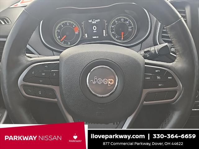 used 2019 Jeep Cherokee car, priced at $15,837