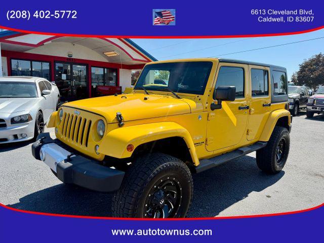 used 2015 Jeep Wrangler Unlimited car, priced at $16,900