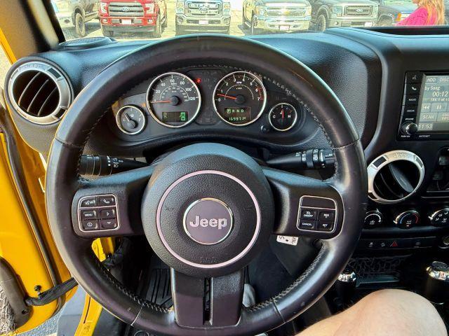 used 2015 Jeep Wrangler Unlimited car, priced at $16,900