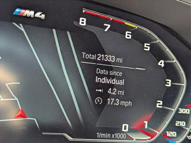 used 2023 BMW M4 car, priced at $77,998