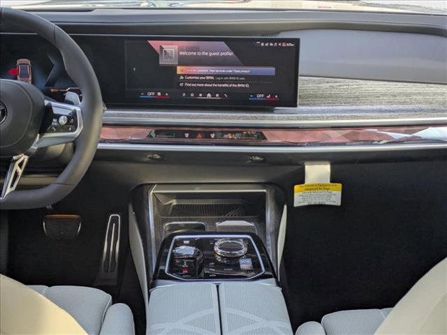 new 2025 BMW 740 car, priced at $115,885