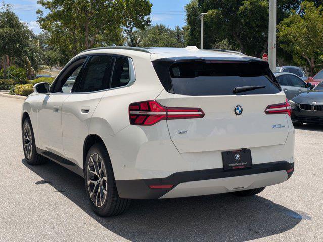 new 2025 BMW X3 car, priced at $53,485