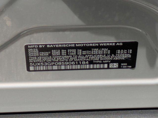 new 2025 BMW X3 car, priced at $53,485