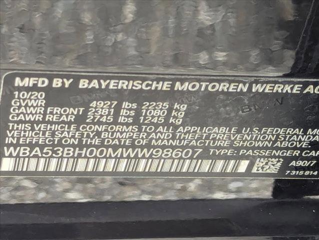 used 2021 BMW 530 car, priced at $31,496