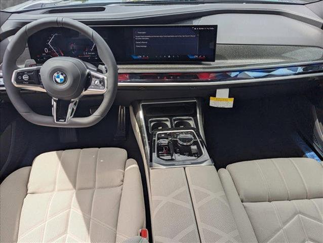new 2025 BMW 740 car, priced at $118,915