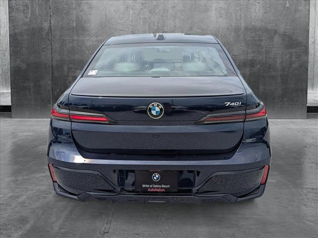 new 2025 BMW 740 car, priced at $118,915