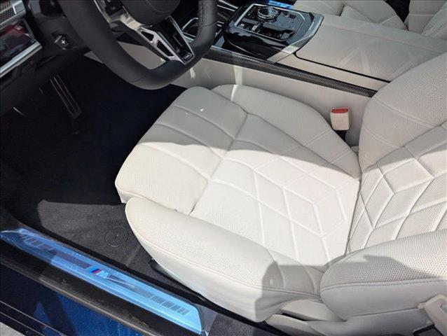 new 2025 BMW 740 car, priced at $118,915