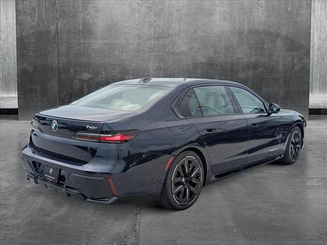 new 2025 BMW 740 car, priced at $118,915