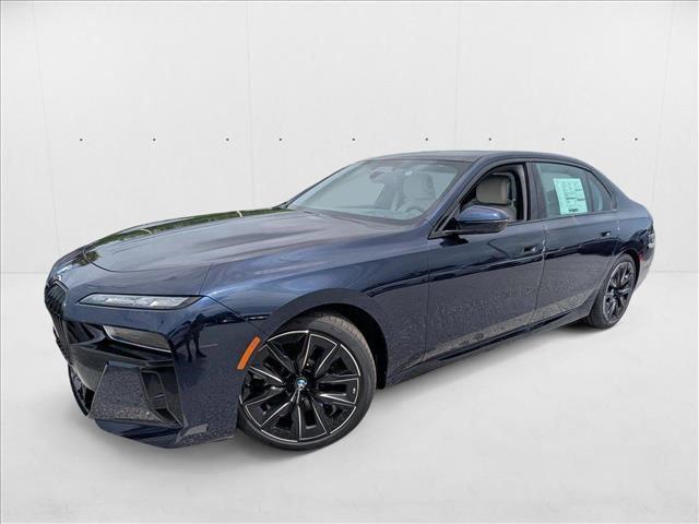 new 2025 BMW 740 car, priced at $118,915